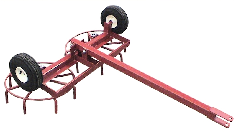 4 foot wide rotary harrow