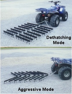 adjusta-flex harrow for atv